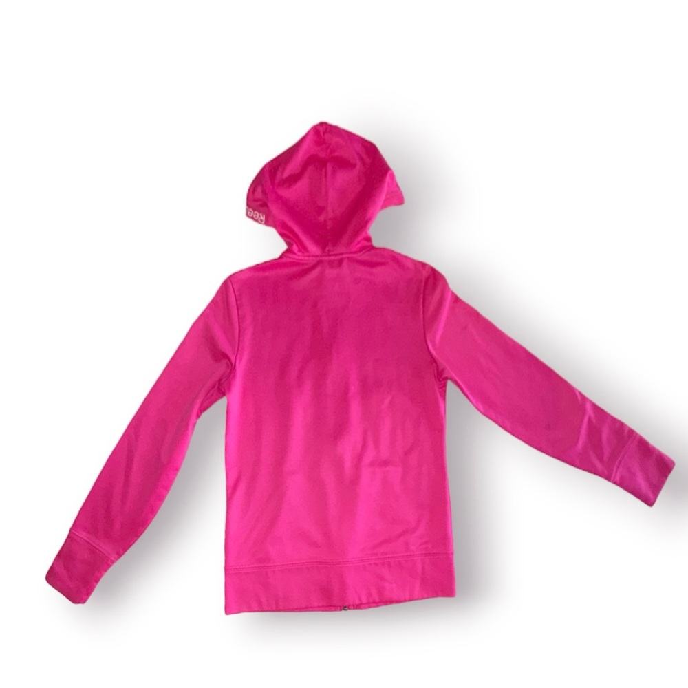 🛍️SALE🛍️ Reebok Women's Workout Ready Full-Zip Hoodie (Fuchsia | Neon Pink) - Picture 5 of 12